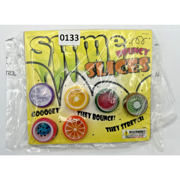 Vintage Vending Display Board Slime Bouncy Slices 0133 - Picture 2 of 2